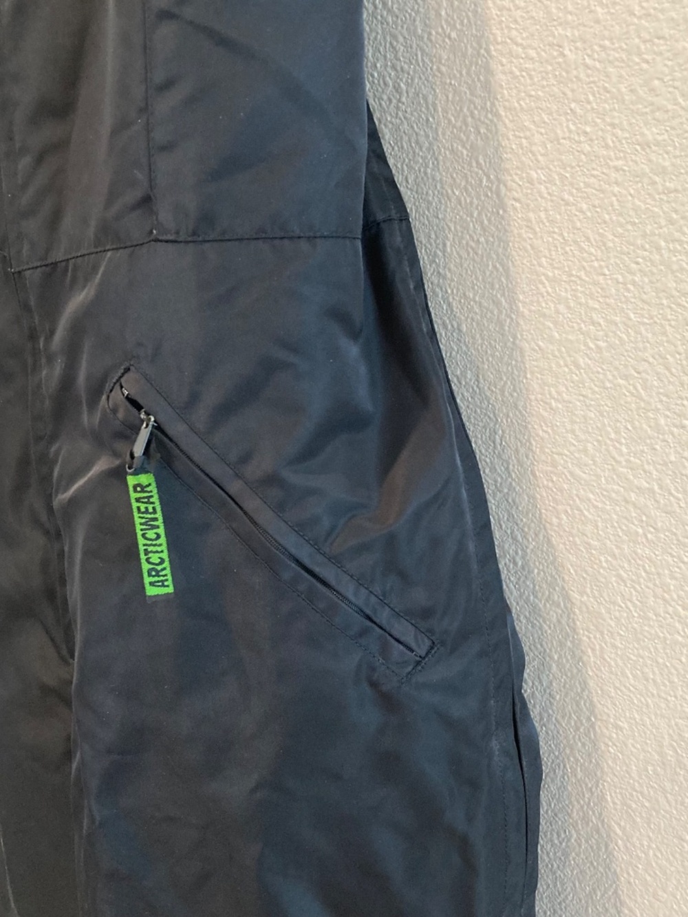 Arcticwear Arctic Cat Black Snow Suit Overalls Ski Bibs Women's Size Medium - Picture 2 of 16